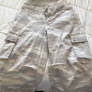 Wild Fable Gray Camo Wide Leg Pants
